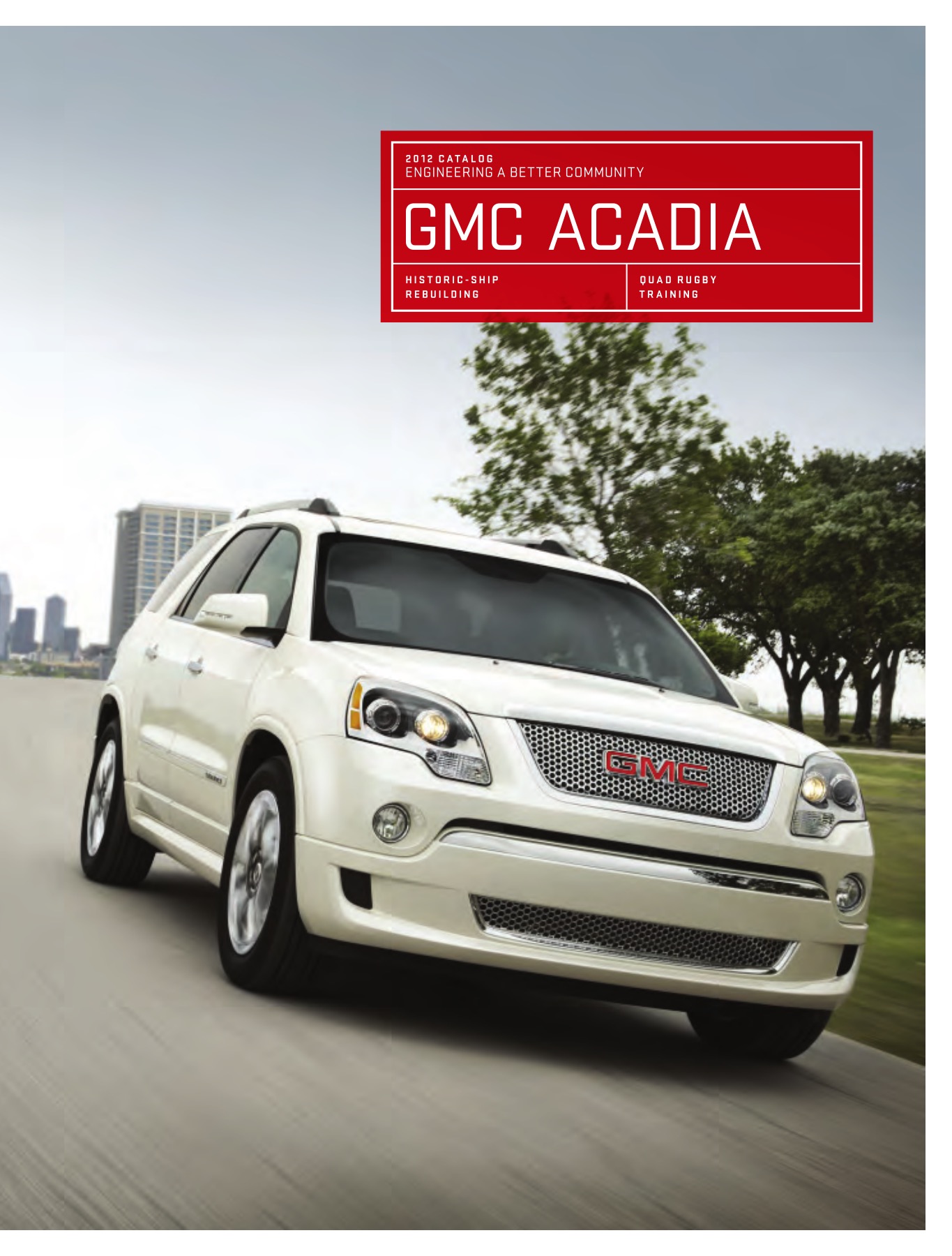 2012 GMC Acadia Brochure Page 20